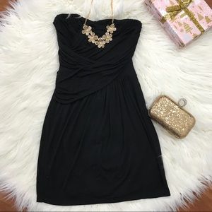 👗Express Black Sweetheart Neckline
